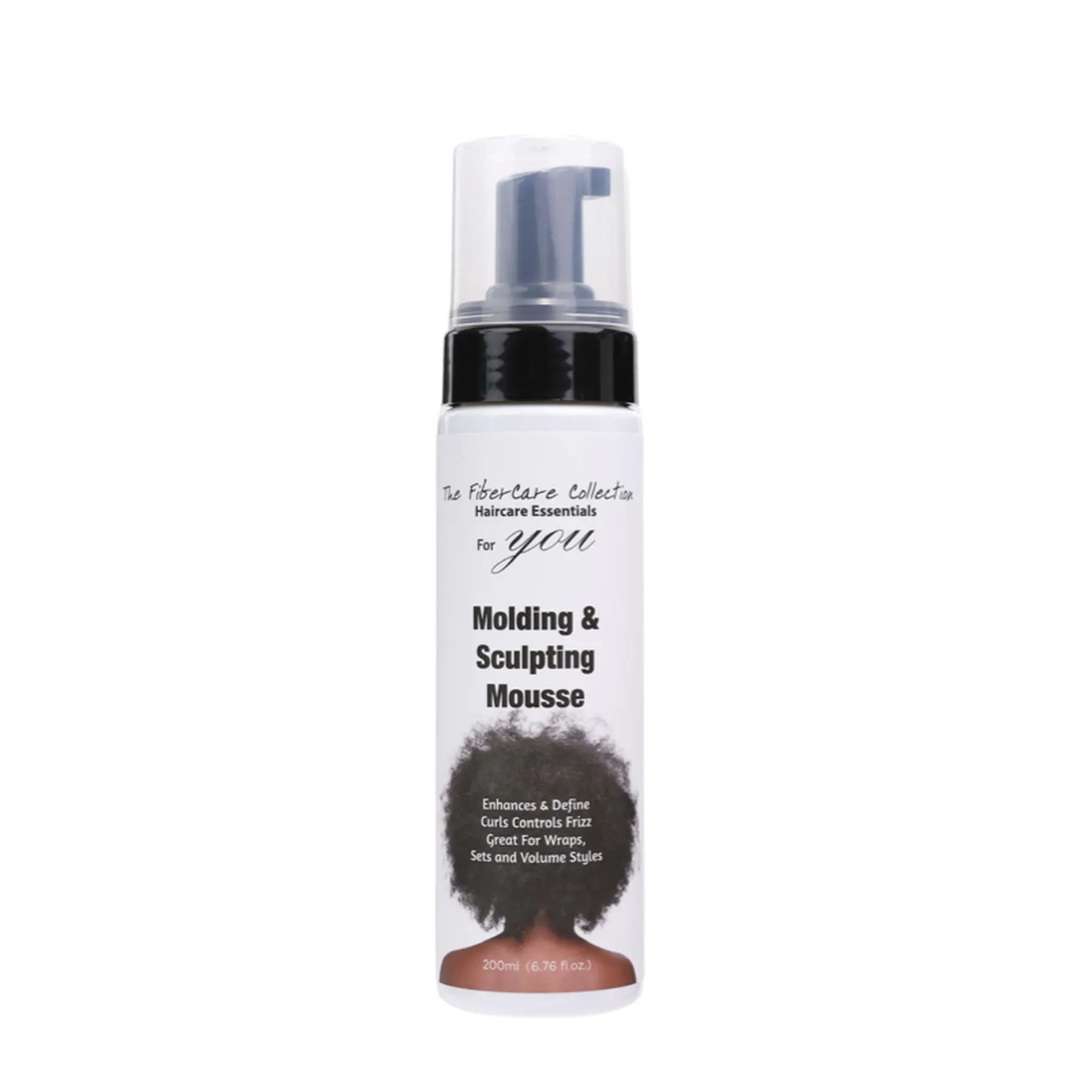 FiberCare Collection Molding & Sculpting Mousse for Curls & Braids - Lightweight Hold with Lasting Shine & Soft Finish