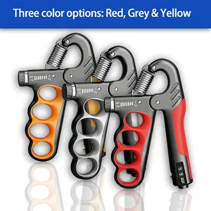 New Adjustable Hand Grip Strength Trainer, 1 Count 5-100kg Hand Grip Strengthener with LCD Display, Forearm Grip Strengthener, Hand Grip Exerciser, Workout Hand Gripper, Hand Strengthening Training Equipment for Home Gym Workout #GLOBAL PICKS