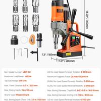 Twist drill and hollow drill 6-Piece Set