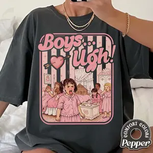 Boys Ugh Comfort Color T-Shirt, Funny Valentine Tee, 90s Movie Quote Shirt, Valentines Day Gift for Her