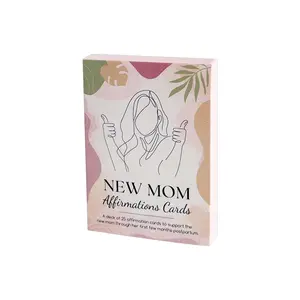5 New Affirmation Cards for Mothers, Designed to Uplift And Inspire During The Postpartum Period, Making a Thoughtful Gift for New Moms