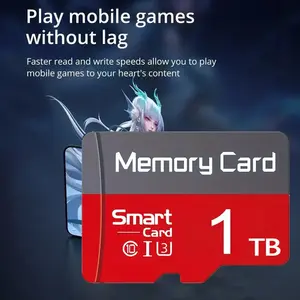 Micro SD Card Flash Memory Card with Adapter, Suitable for Tablets, Smartphones, Speakers, Cameras, Car Memory, Model Xinghao, Microsd Memory Card