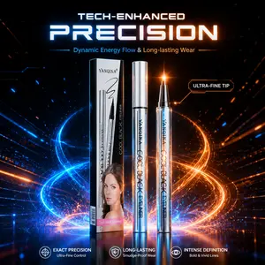 [YANQINA] eyeliner pen, waterproof for 24 hours, anti slip eyeliner pen, easy to apply thin makeup all day long