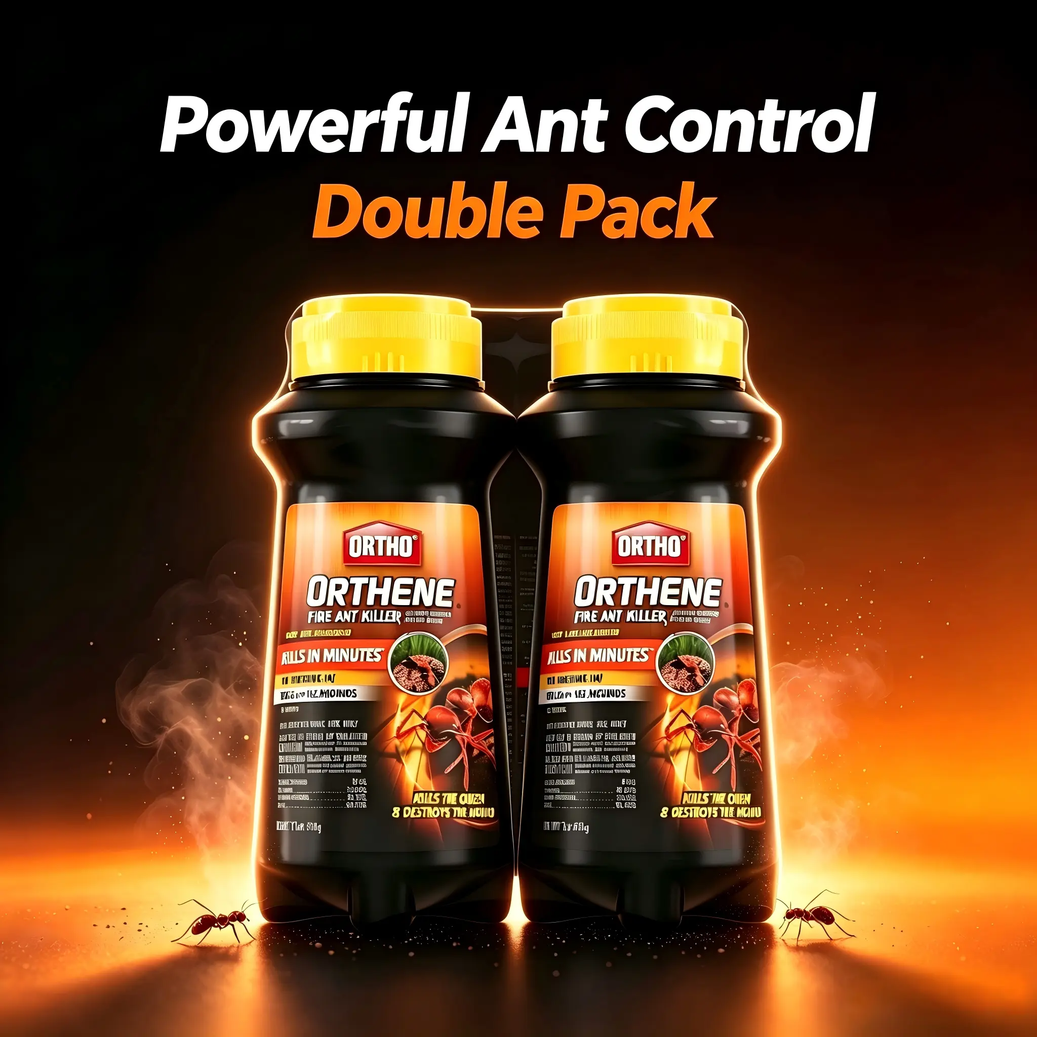 Ortho Orthene Fire Ant & Cockroach Killer1, Kills the Queen and Destroys Mounds, Begins Working in 60 minutes, 12 oz.BY
