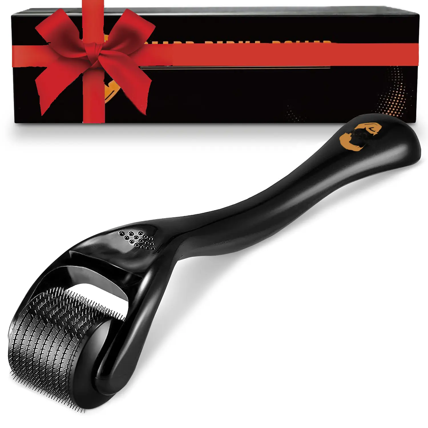 Derma Roller for Beard Hair Face Skin Microneedle Roller for Women & Men Beard Roller, Safe & Easy To Use, 0.25mm