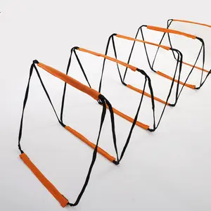 Multifunctional Training Aid Equipment Agility Folding Ladder Children'S Physical Fitness Exercise Jump Ladder Rope Ladder Training Butterfly Ladder