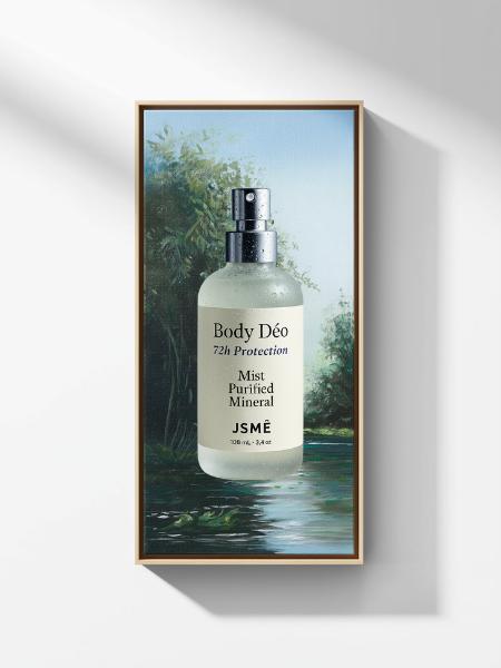 JUSTMe Body Spray 72h Protection! Purified Mineral 108 mL 3.4 oz