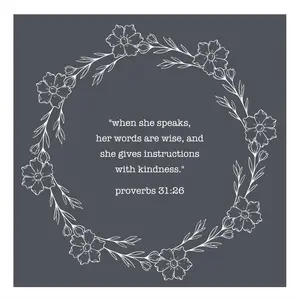 Words Are Wise - Mesh Stencil 12x12