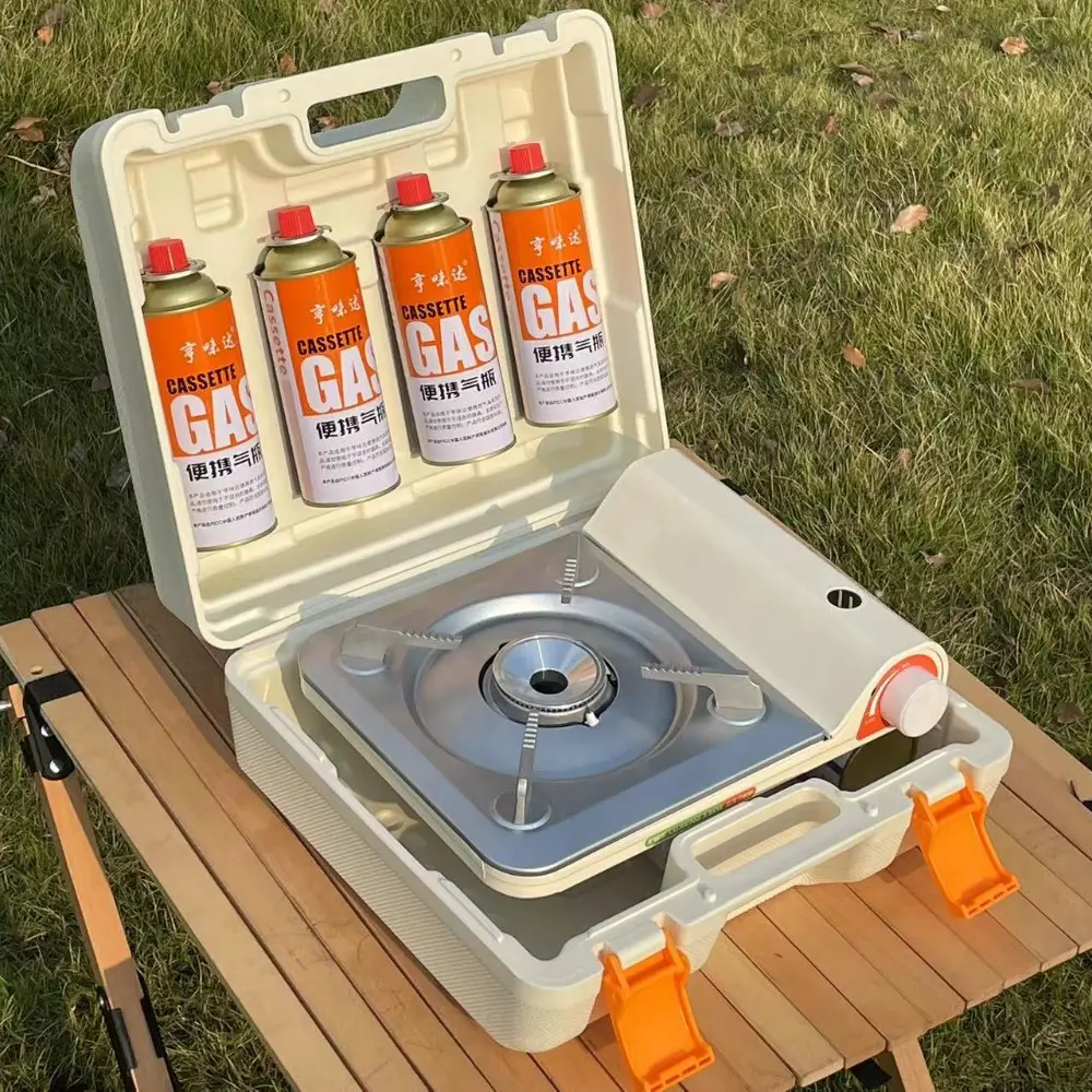 Outdoor Camping Storage Box, Portable Thickened Anti-collision Storage Box, Gas Storage Box, Outdoor Kitchen Storage Enclosure for Camping Stove Storage, Outdoor Camping Supplies, Camping Equipment