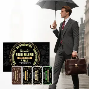 Men's Perfume Set, Fragrance Pack, Fresh Subtle Scent, Signature Scent, Natural Long-Lasting Fragrance, Convenient Men's Perfume Set, Perfect Gift Box for Valentine's Day