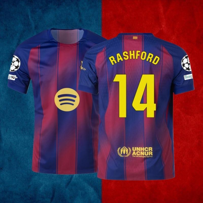 2526 Home Kit Raphinha #11 Short-Sleeve Soccer Jersey