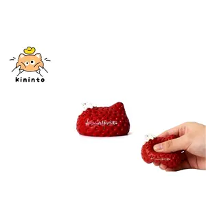Kininto Taba Squishy Strawberry-shaped Taba Squishy Slow Rebound, High Appearance Level, Touch Toy, Girl’s and Best Friend Gift, Trendy To