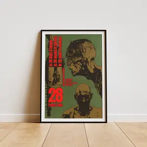 [SALE UP TO 50]28 Years Later Movie Poster: Post-Apocalyptic Horror Art