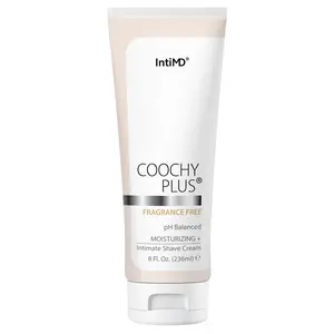 Coochy Plus Intimate Shaving Cream Fragrance Free 8 Fl. Oz. Tube
