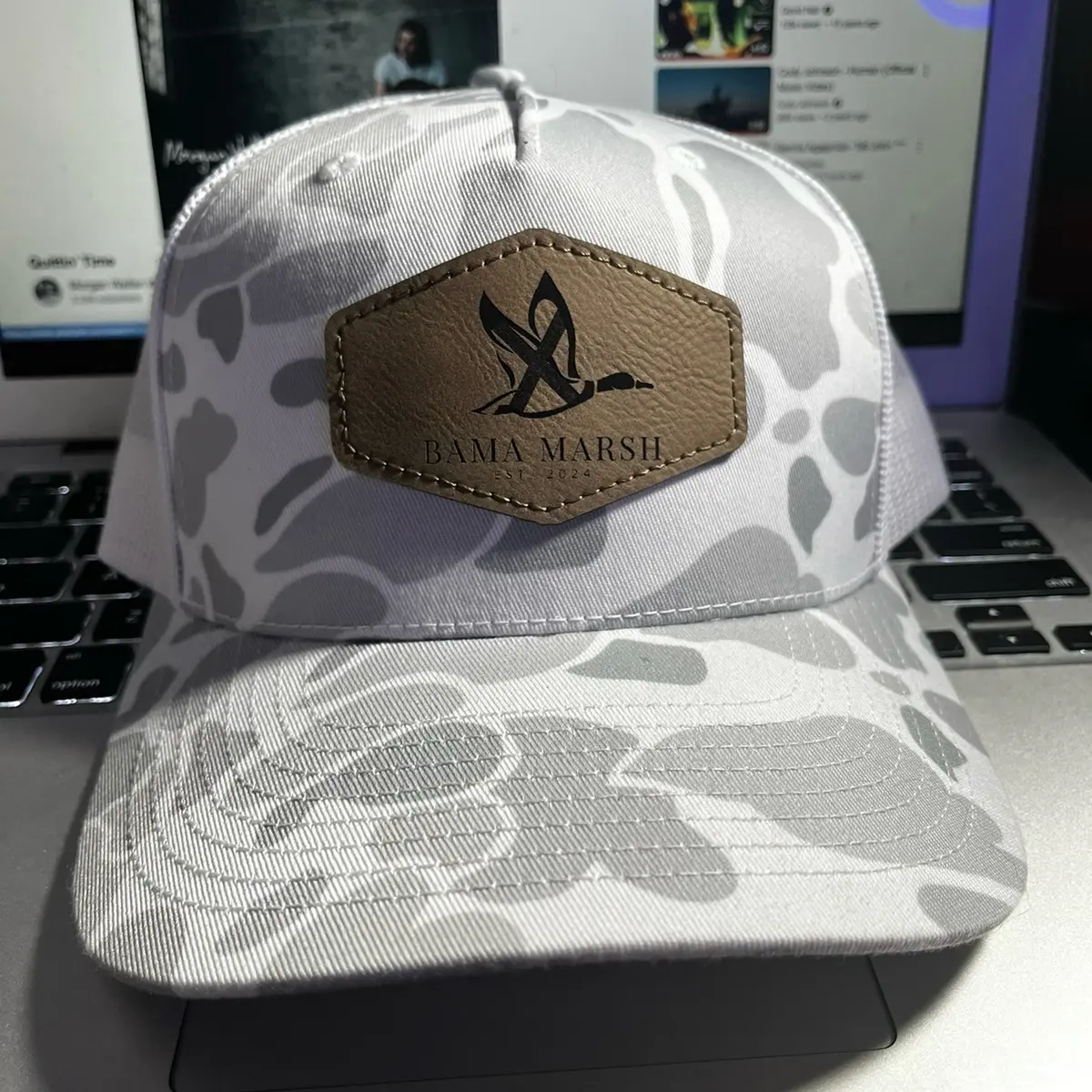 Bama Marsh Richardson 112 Arctic Duck Camo Hat for Men