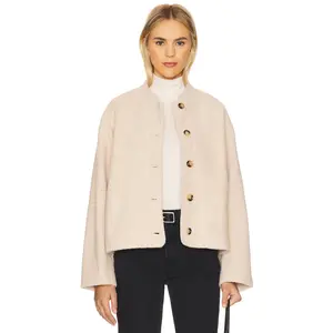 Elodie the Label Elodie Jules Half Coat in Beige