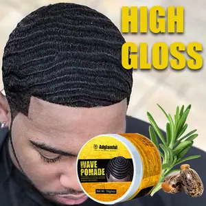 Adglamful Rosemary Hair Oil – Strong Hold Styling Pomade, Smooths Frizz, Long-Lasting Shine & Luster, Deep Hydration Hair Care, Strengthens Hair, Perfect for Halloween & Christmas Styling Haircare