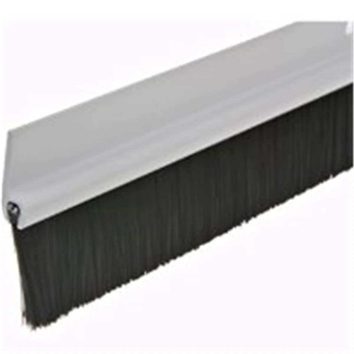 212 MAIN Nylon Plastic Door Sweep with Durable Brush Bristles, 1.5 x 36 in, Black-White Options, Essential Household Cleaning Tool, Household Cleaning Supply