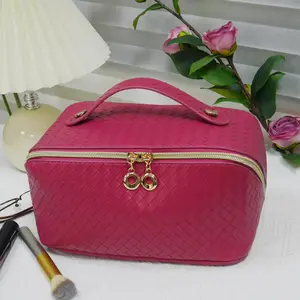 Cosmetic Pu Makeup Bag for Daily Travel - Ideal for Holiday Use with Versatile Design and Compact Size