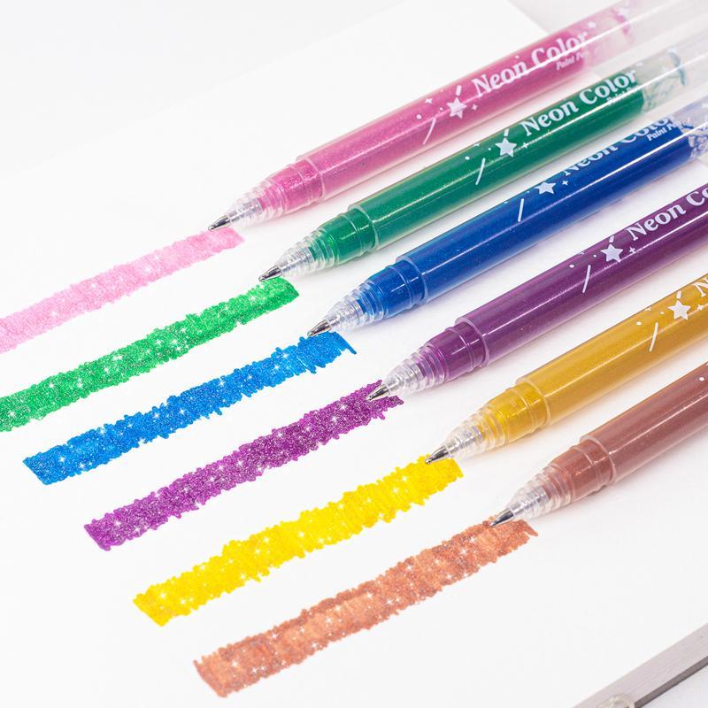 Premium Glitter Gel Pens – Smooth Ink for Creative Writing & Drawing