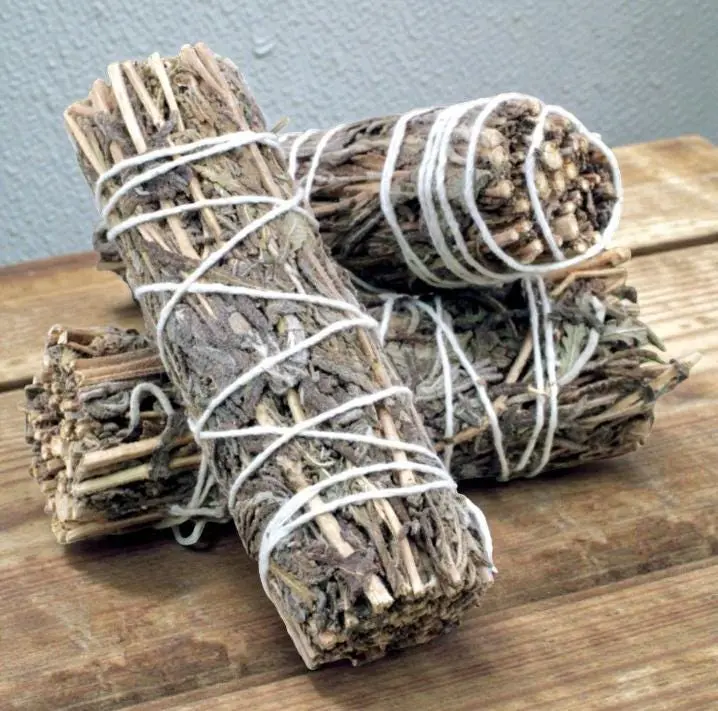 Hand-Wrapped Lavender Sage Smudge Bundle, Cleansing Ritual - TikTok Shop