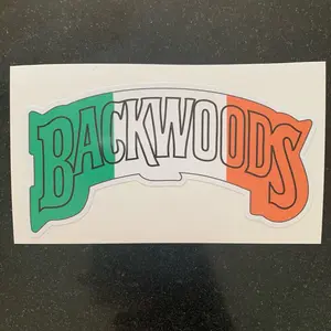 Backwoods St Paddy’s day Irish sticker