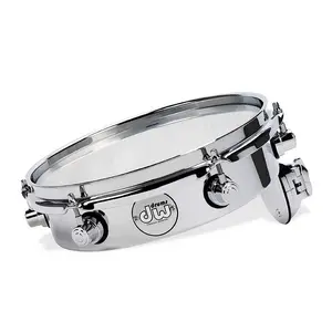 DW Design Series 10" Piccolo Tom - Chrome Over Steel (DDST2510TTCR)