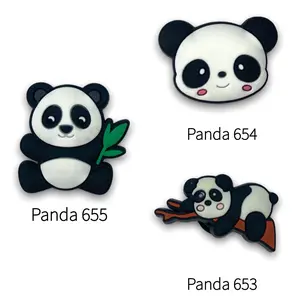 Panda Shoe Charms 2