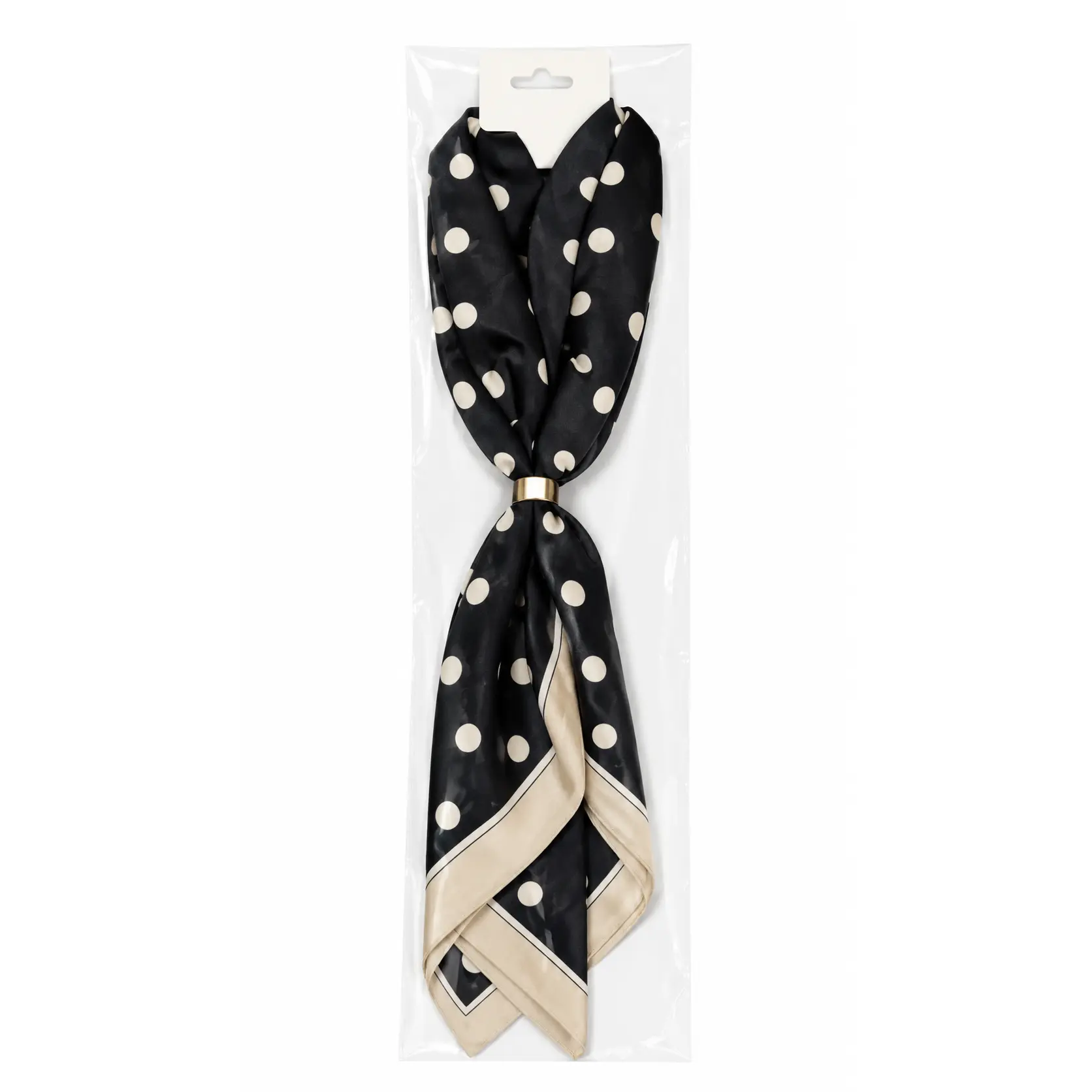 LUXE POLKA TWILLY SCARF