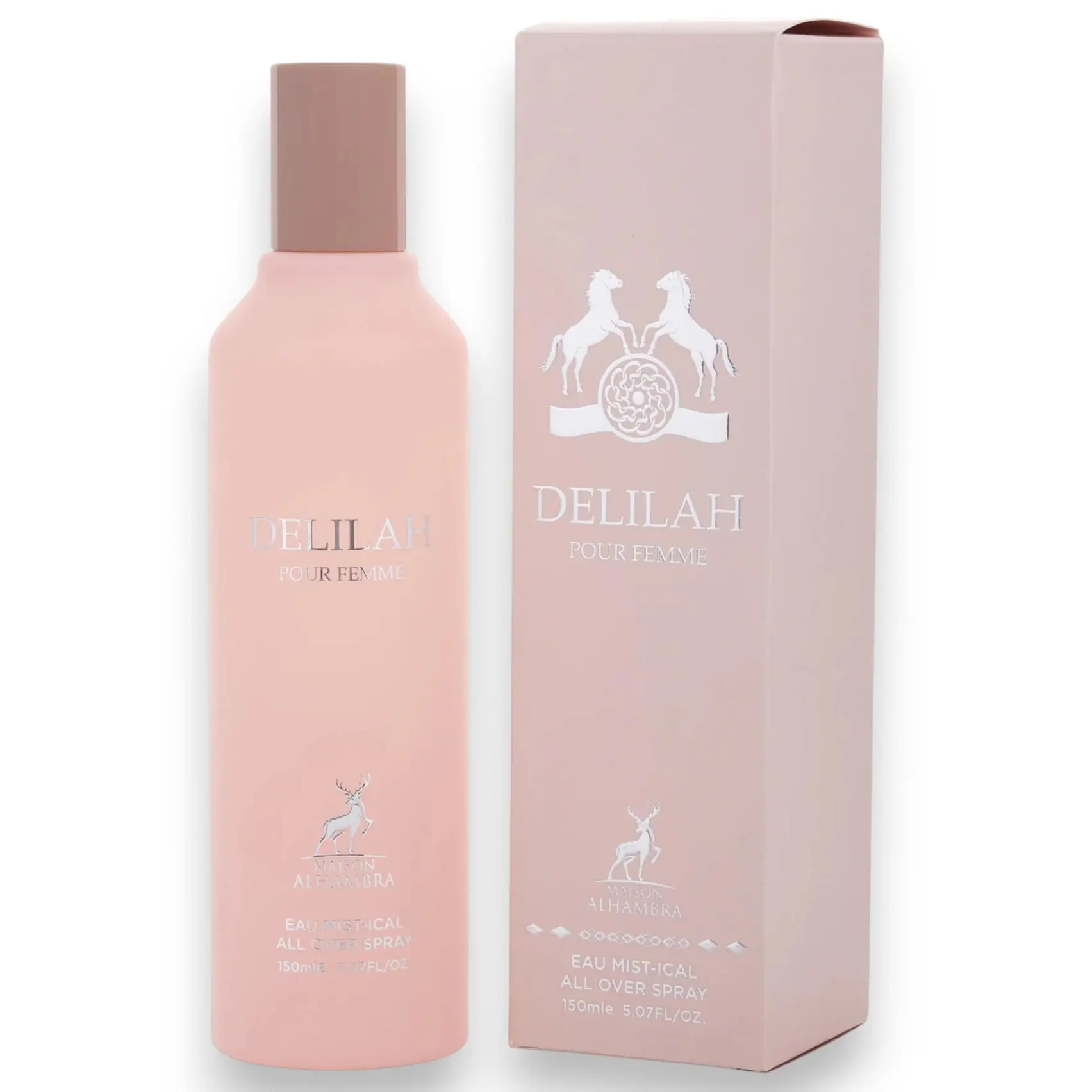 Maison Alhambra | Delilah | Women's Fragrance | 100 ML - 3.4 OZ | All Over Spray | Rhubarb - Litchi & Bergamot