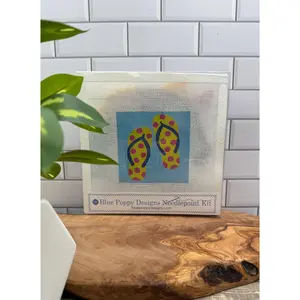 Flip Flops Needlepoint Kit