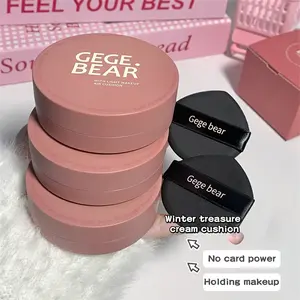 BB Cream Foundation - BB Foundation + Replacement Core, used with puff, waterproof, sweat-proof, oil-controlling, moisturizing, Hydrating Makeup, permanent invisible pore covering, suitable for Christmas gifts and Valentine's Day gifts