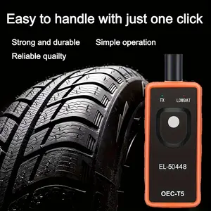 El-50448 Automotive Tire Pressure Detection Sensor, Tpms Reset Activation Tool for Opel/gm Vehicles, Essential Car Maintenance Accessory, Simplified Usage, Compact Size, Durability