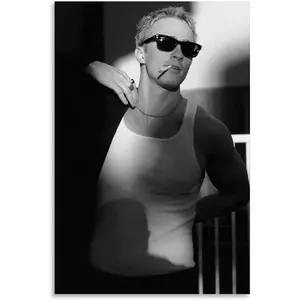 Drew Starkey Famous Actor Poster Room Aesthetic Print Art Wall Painting Canvas Gifts Modern Bedroom Decor 12x18inch(30x45cm)