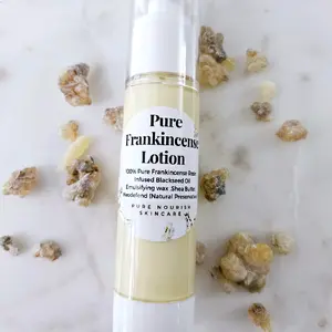 Frankincense Resin Lotion 1.7oz - Pure Nourish Skincare, Moisturizer, Natural Organic Skincare,  paraben Free