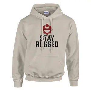 RUGGED Classic Unisex Pullover Hoodie
