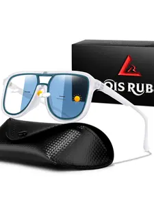 Photochromic Pilot Sunglasses for Outdoor Sports, Ideal for Driving Fishing Cycling Running Baseball Golf Travel Beach Hiking