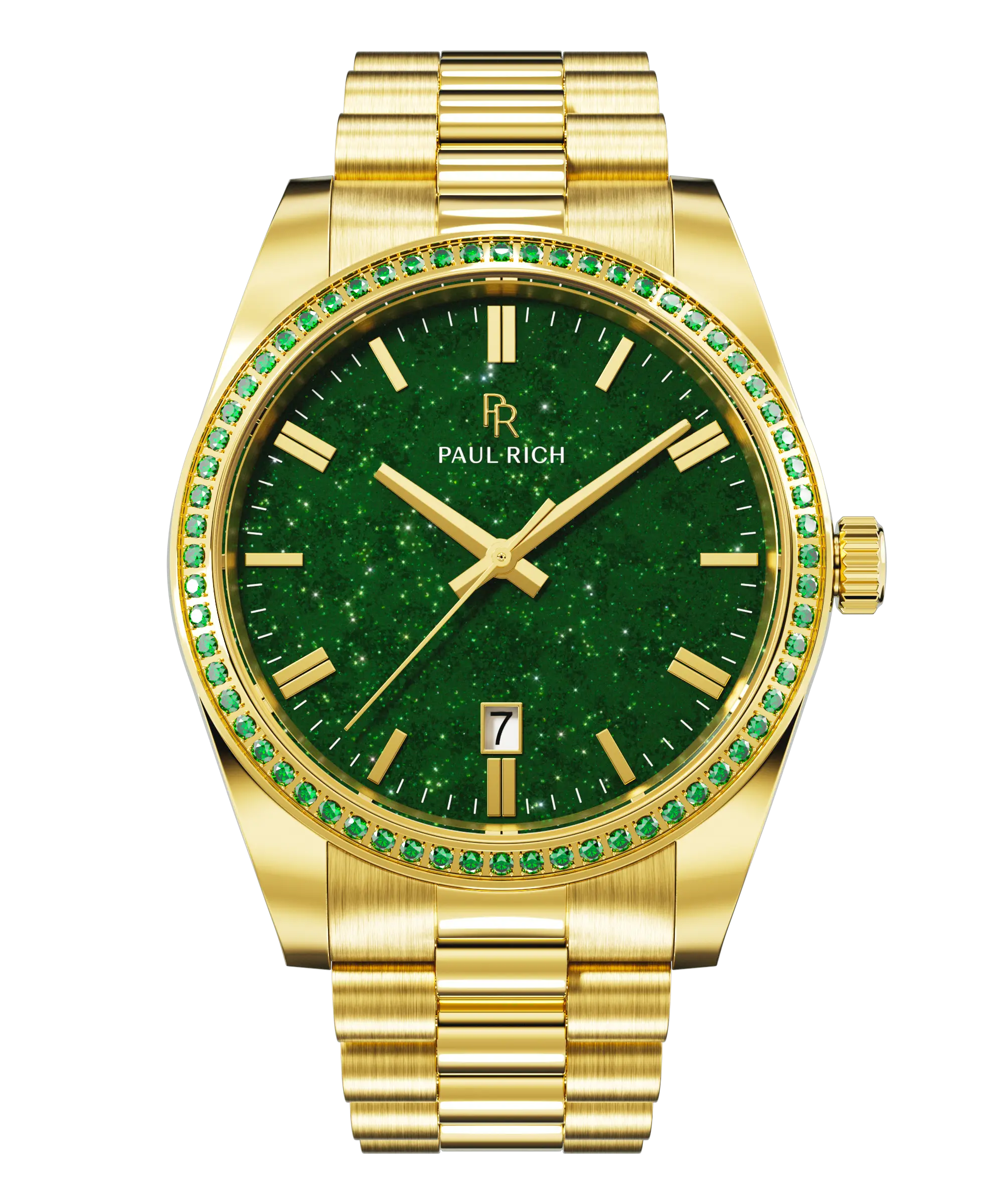 Legacy Gold - Aventurine Green Emerald