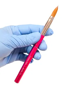 Fantasy Nails Acrylic Brush #12 Kolisnky hair Metal Handle Crimping ferrule