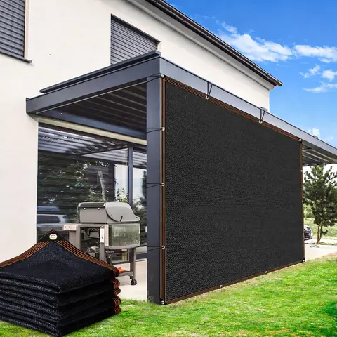 10x13ft Sun Shade Cloth 90% UV Block Shade Net, Heavy Duty Mesh Tarp with Reinforced Grommets, Outdoor Shade Cover for Patio, Pergola, Deck, Garden, Greenhouse, Fence, Canopy, Pool, Camping #tiktokshopstockup techvibes