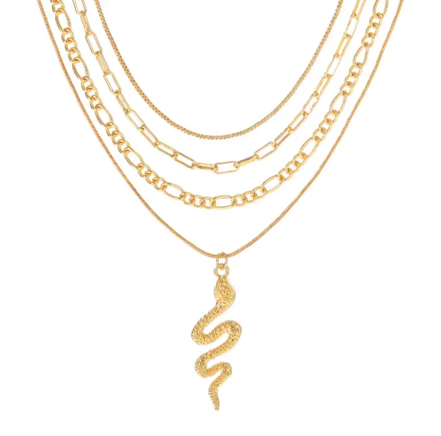Women's Long Dainty Clavicle Chain - Light Luxury Neck Jewelry for Fall Winter Party, Daily Elegant Fashion Accessory