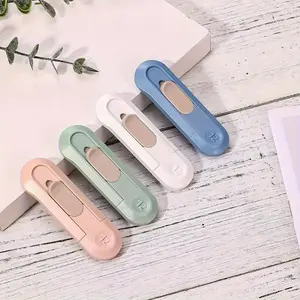 Wrap Box Opener Set, 4 Counts Precision Mini Cutters for Effortless Unpacking, Portable Box Cutter, Letter Opener, Gift Wrap Cutter, Paper Cutters for Home, School and Office