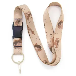 Buttonsmith Desert Camo Lanyard - Made in USA