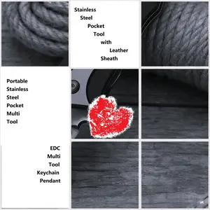 Mystery EDC Pocket Tool Blind Box, Random Retro Cross Design Foldable Utility Tool Surprise Box, Collectible Outdoor Camping Daily Use Tool Lucky Box for Men Gift