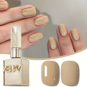 1PC 15ML Super Bright Oatmeal Nail Polish Gel M070 Fashion LED Nail Gel Shiny and Firm Salon Nail Gel Female Nail Art Tool Brilliant Solid Nail