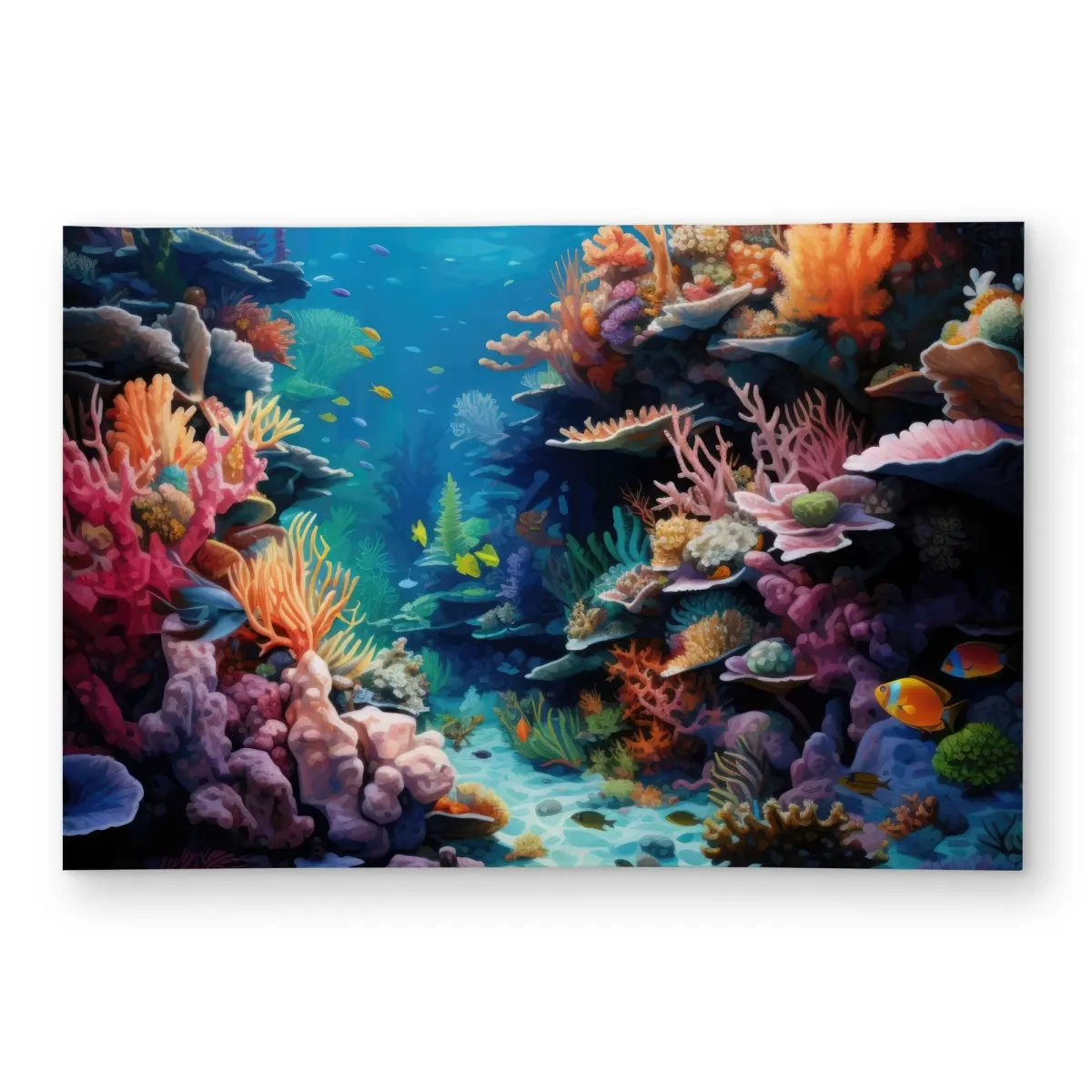 MWW C1ROAR23XD8SGA 2x3 ft. Water Resistant Stain Resistant Durable Coral Outdoor Rectangle Area Rug - Red Home Decor for Patio, Garden