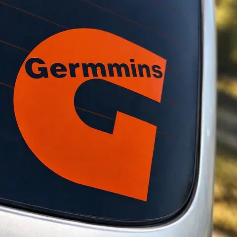 GERMMINS Car Decal