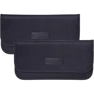 Faraday Bag, RFID Signal Blocking Bag Shielding Pouch Wallet Case for Cell Phone  Protection and  Key FOB
