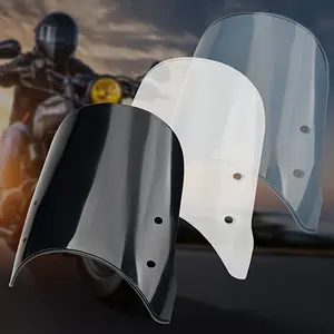 Universal Windshields for Motorcycles And Electric Bikes, Extended And Reinforced Modification Accessories.