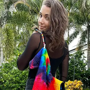 Mougee Beaded  LED Clip - Carry Your Mougee Flow Star Around In Style - Adjustable Length